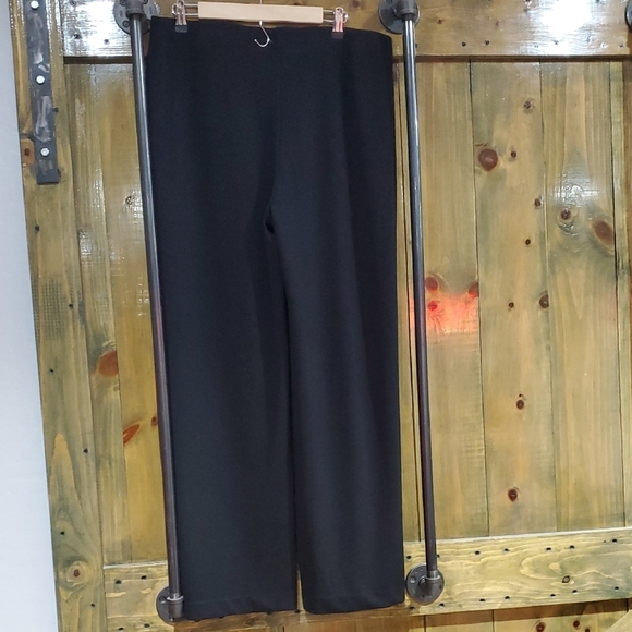 Chico's Black Wide Leg Dressy Pants For Night Out - Picture 7 of 8